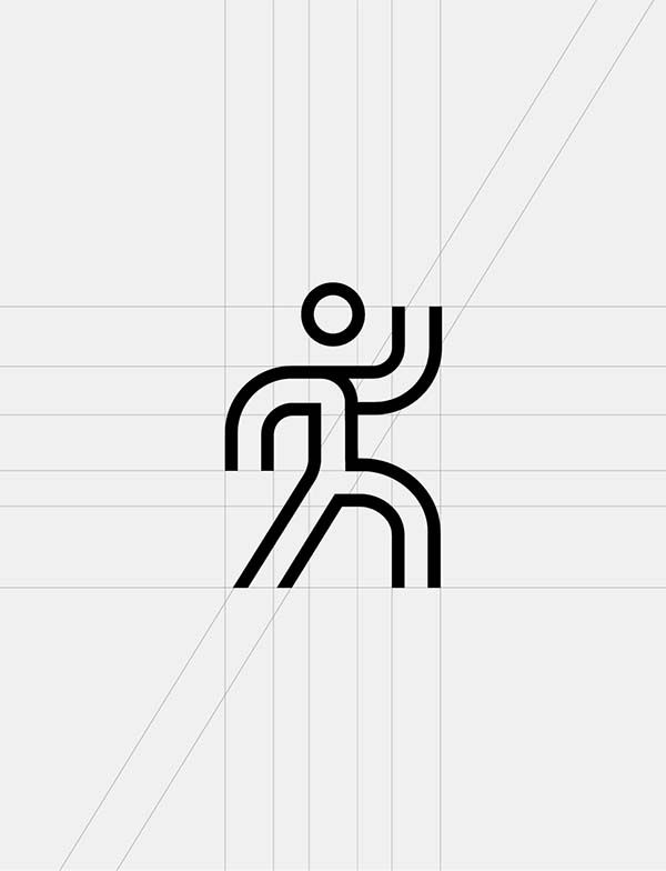 Line Iconography runner